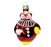Ёлочная игрушка "Мини Клоун" (Бирюсинка) красный