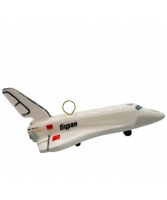 Ёлочная игрушка "Буран" (Фарфоровая мануфактура СПб)