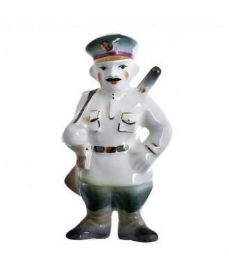 Ёлочная игрушка "Белогвардеец" (Фарфоровая мануфактура)