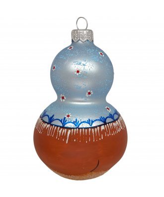 Ёлочная игрушка "Русская красавица"  (Винтажный шар)