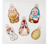 набор ёлочных игрушек "Курочка Ряба" (Ёлочка)